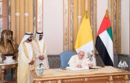 محمد بن زايد: بحثنا مع البابا فرنسيس ترسيخ قيم التعايش