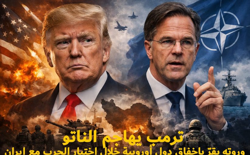 ترمب يهاجم الناتو وروته يقرّ بإخفاق دول أوروبية خلال اختبار الحرب مع إيران