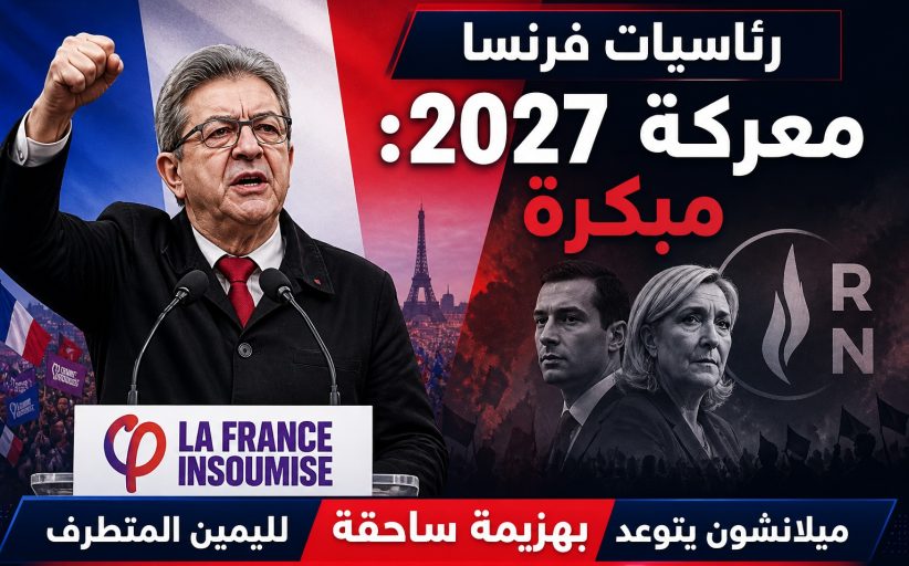 ميلانشون يعلن ترشحه لرئاسيات ٢٠٢٧ ويتعهد بإسقاط اليمين المتطرف
