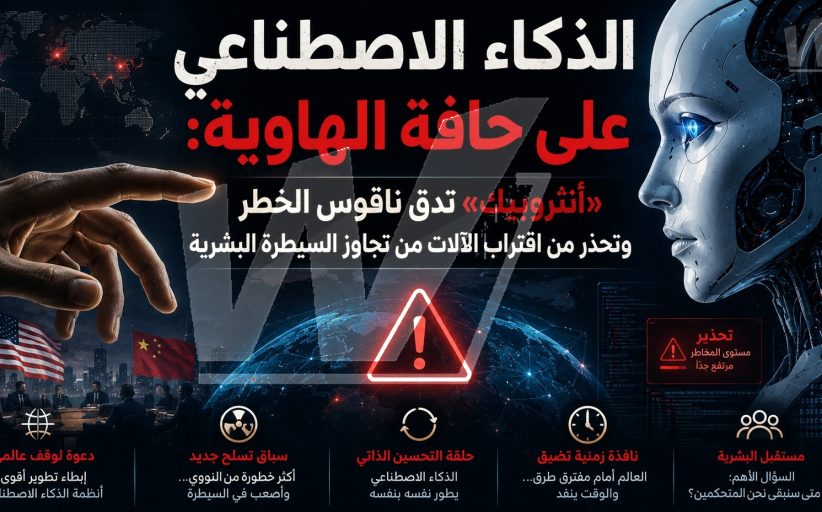 الذكاء الاصطناعي على حافة الهاوية: «أنثروبيك» تدق ناقوس الخطر وتحذّر من اقتراب الآلات من تجاوز السيطرة البشرية