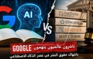 حرب غوغل على حقوق النشر في عصر الذكاء الاصطناعي