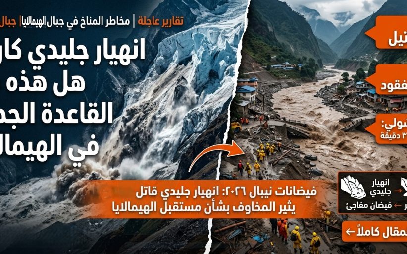 فيضانات نيبال الجليدية القاتلة: هل هذه هي «القاعدة الجديدة» في الهيمالايا؟